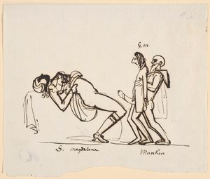 Caricature of Gustav III